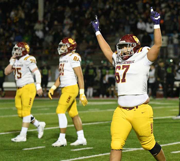 a Central Catholic West Linn 6A Oregon football semifinal November 17 2023 Taylor Balkom 24